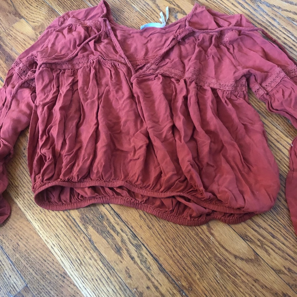 Flowy crop top
